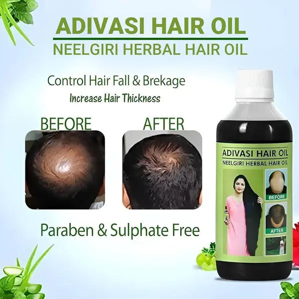 Adivasi Neelgiri Herbal Hair Oil